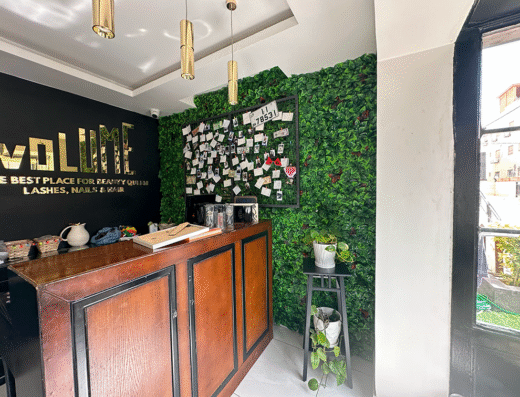 Retail Display Space for Rent Inside Busy Beauty Salon