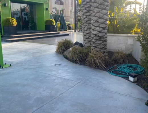 Outdoor Space at the entrance | We Padel