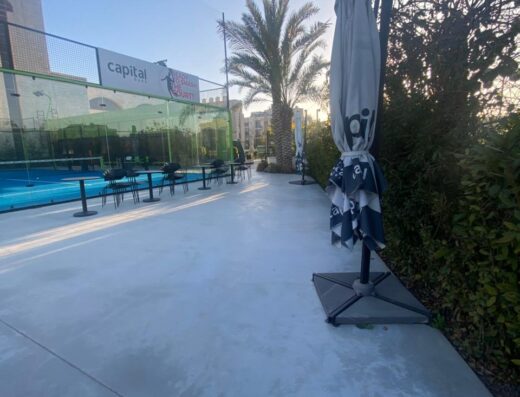 Premium Courtside Space| We Padel