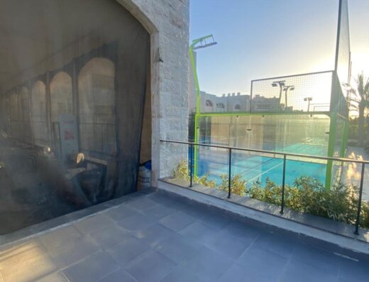 The Courtside Terrace | We Padel