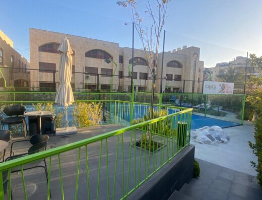 The Elevated Courtside Terrace |We Padel