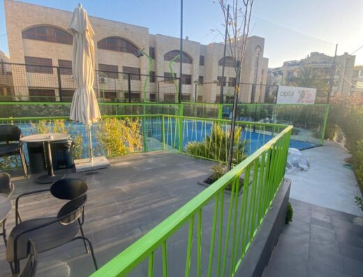 The Elevated Courtside Terrace |We Padel