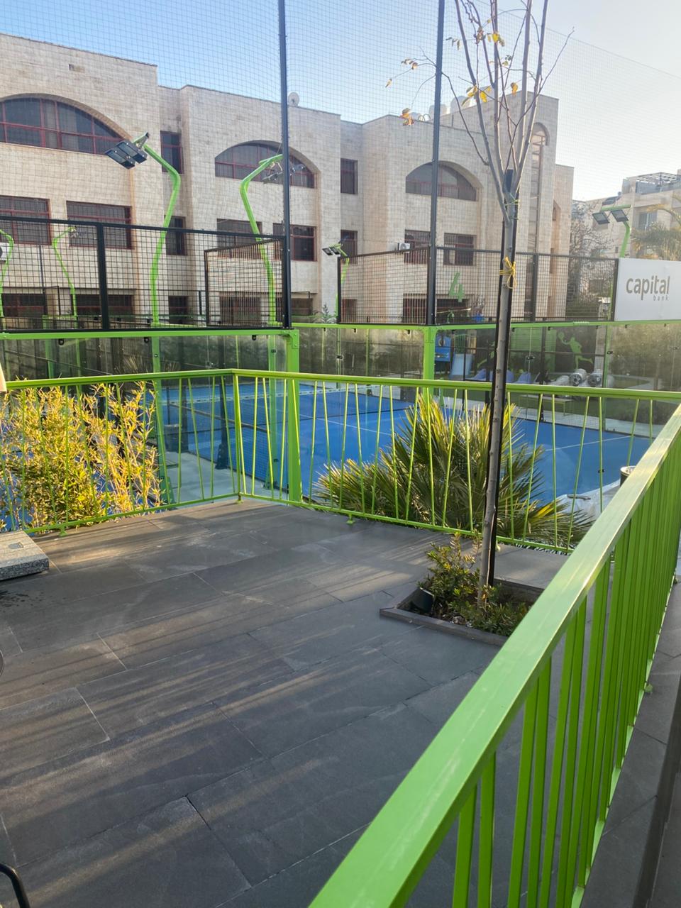 The Elevated Courtside Terrace |We Padel