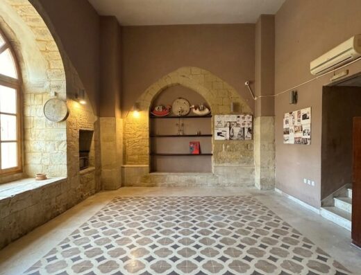 Indoor Space Next to Reception | Beit Aziz Restaurant