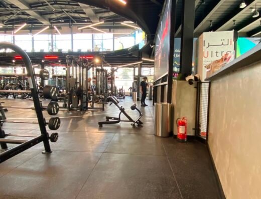 Space right next to the members | Rise Up Sports Complex – King Hussein Business Park