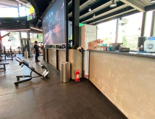Space right next to the members | Rise Up Sports Complex – King Hussein Business Park
